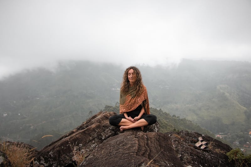Woman doing yoga